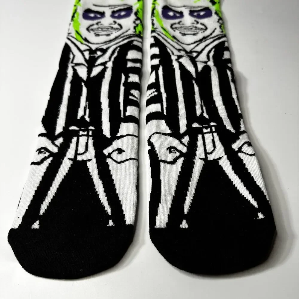 Beetlejuice socks, new in package US Size 7-10 Horror Movie